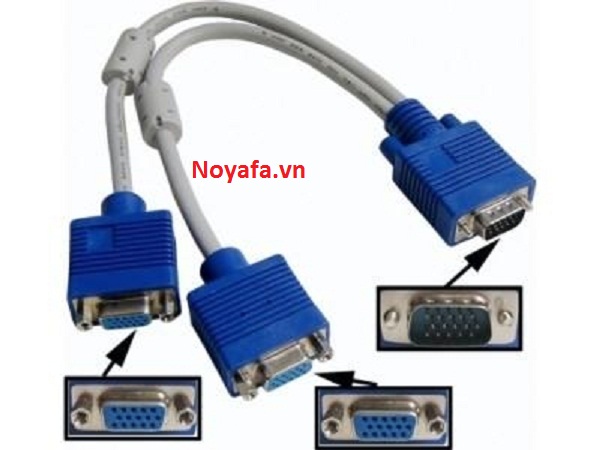 Cáp mở rộng VGA 1 ra 2